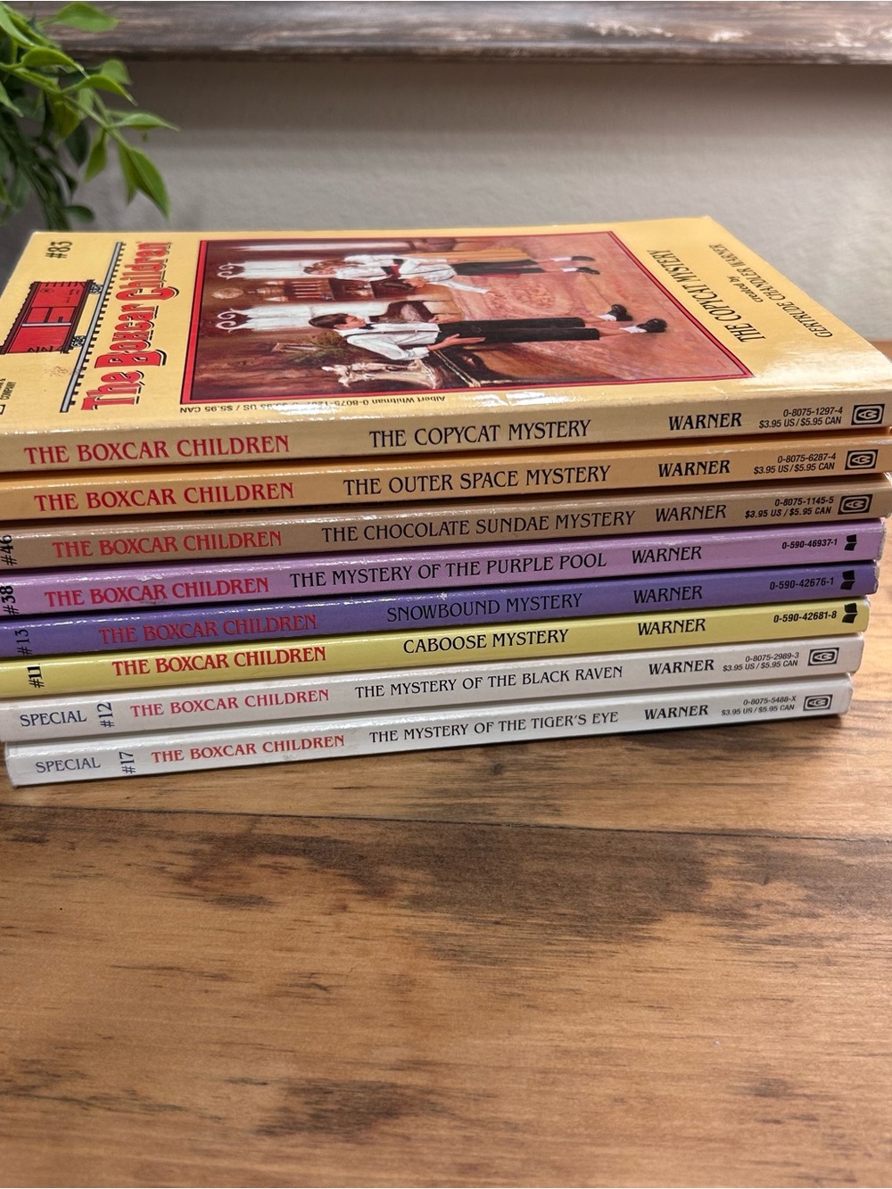 Lot Of 8 Children’s Paperback Books The Boxcar Children Mystery Books Random